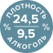 алкоголь и плотность